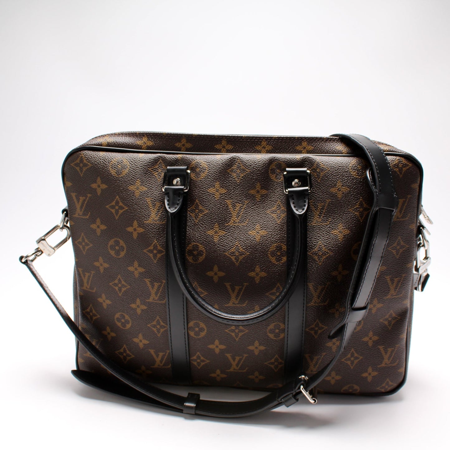 Louis Vuitton Porte Documents Voyage PM Macassar