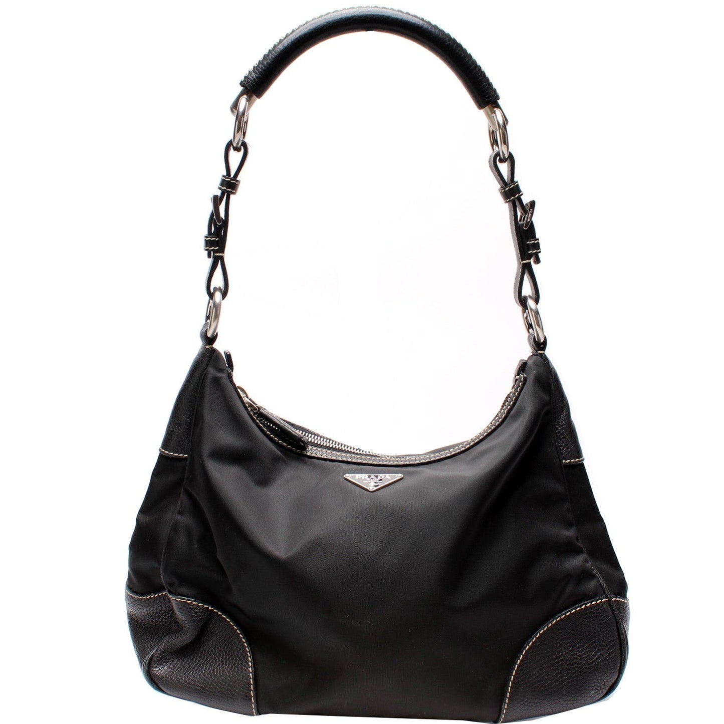 Prada Tessuto Nylon Hobo Bag