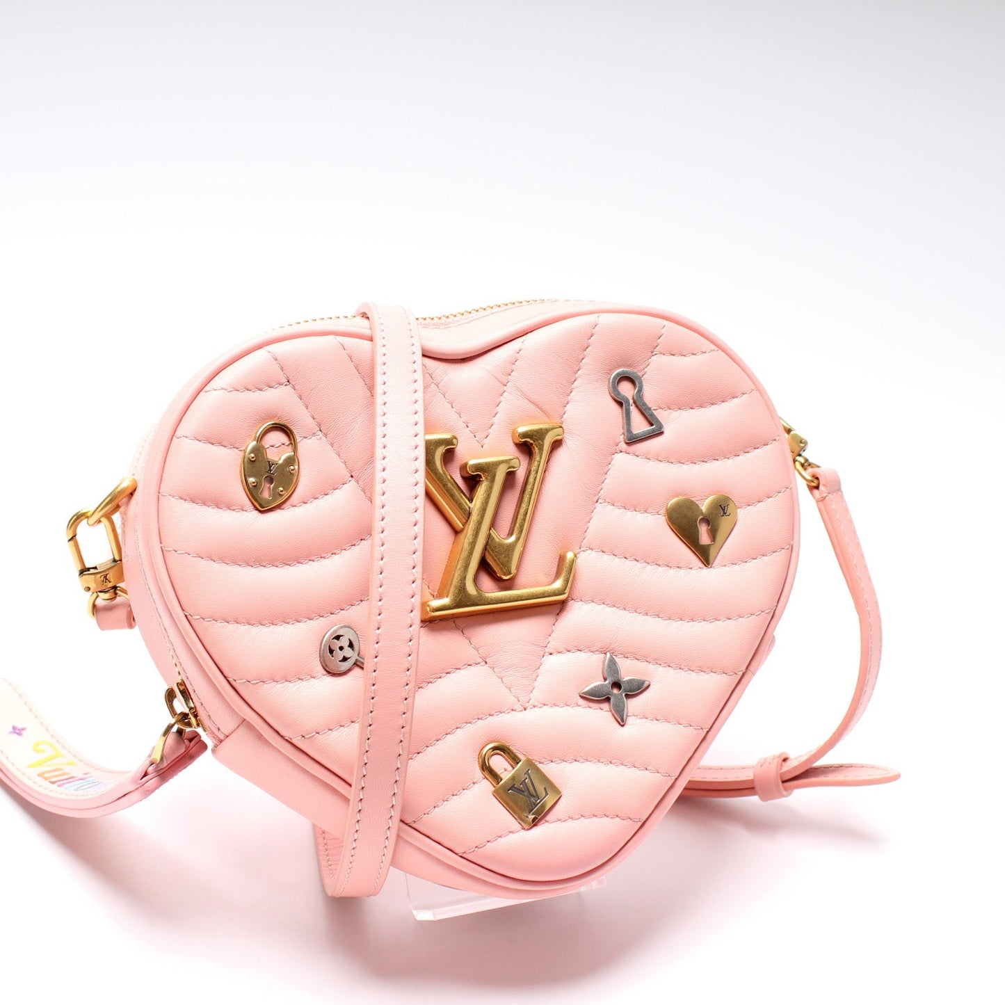Louis Vuitton New Wave Love Lock Heart Bag