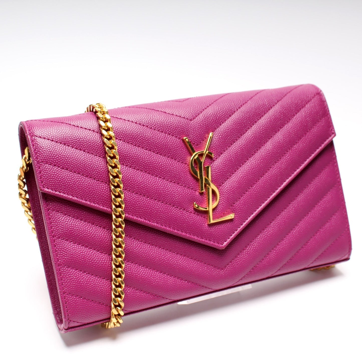 Saint Laurent Grain De Chain Wallet 377828 Bag