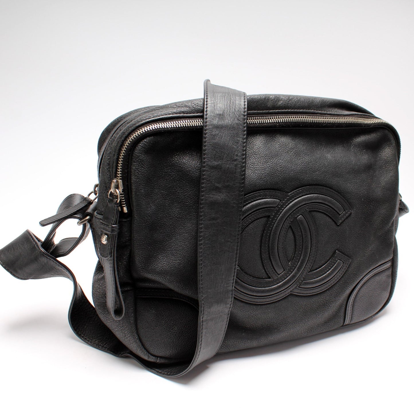 Chanel CC Camera Large Washed Calfskin 14M Bag