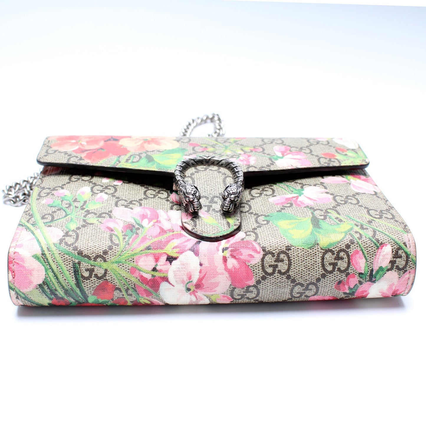 Gucci 401231 Dionysus GG Blooms Mini Wallet Bag