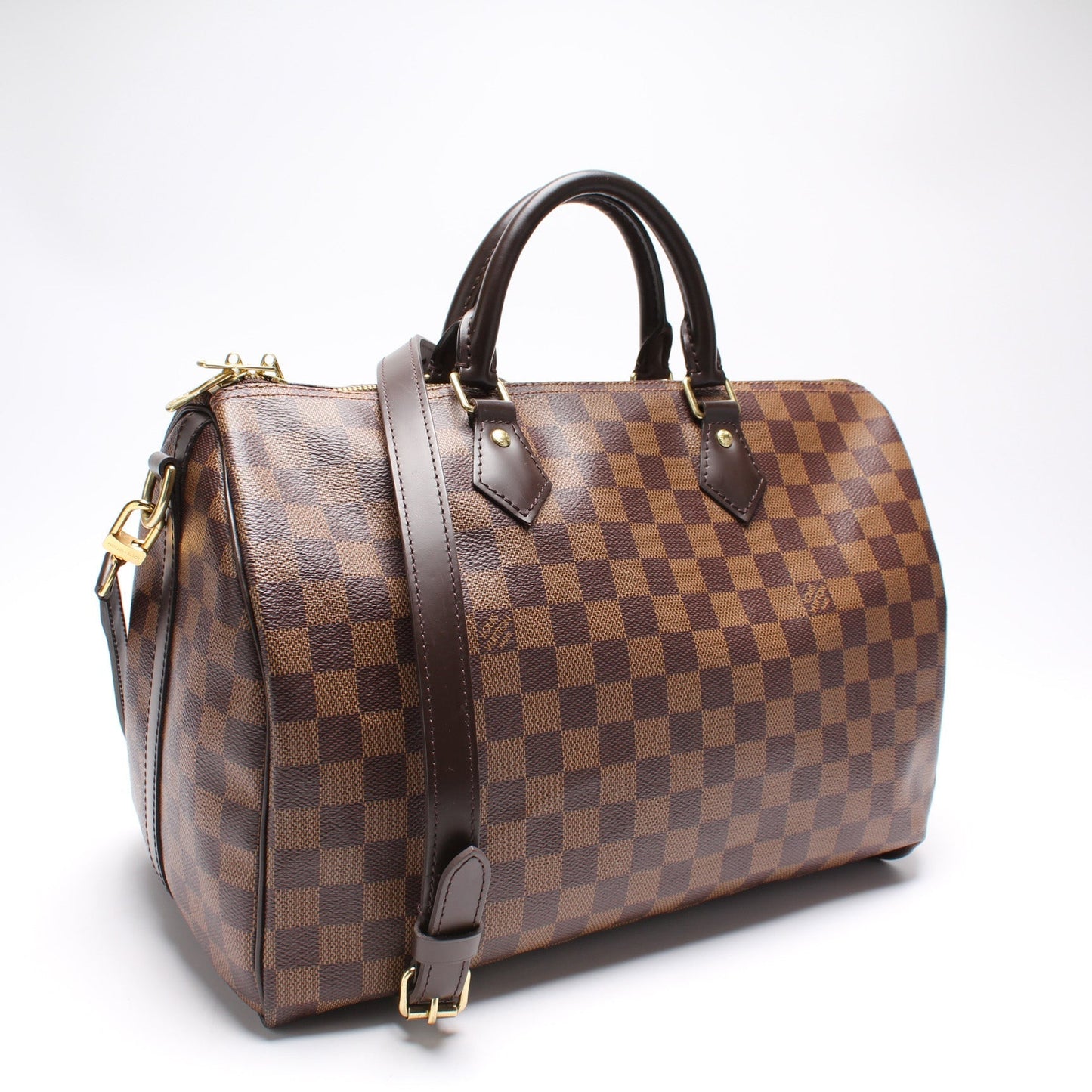 Louis Vuitton Speedy 35 Bandouliere Damier Ebene