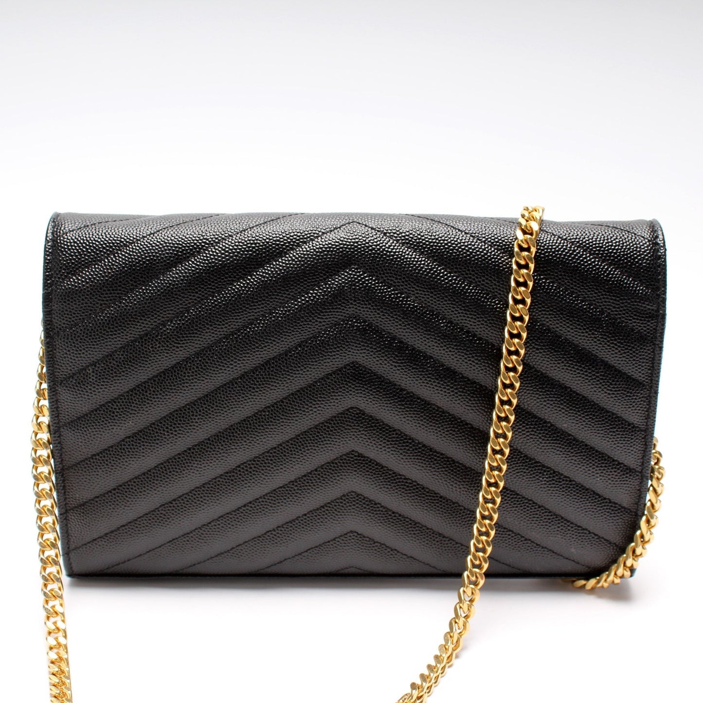 Saint Laurent Grain De Chain Wallet Bag