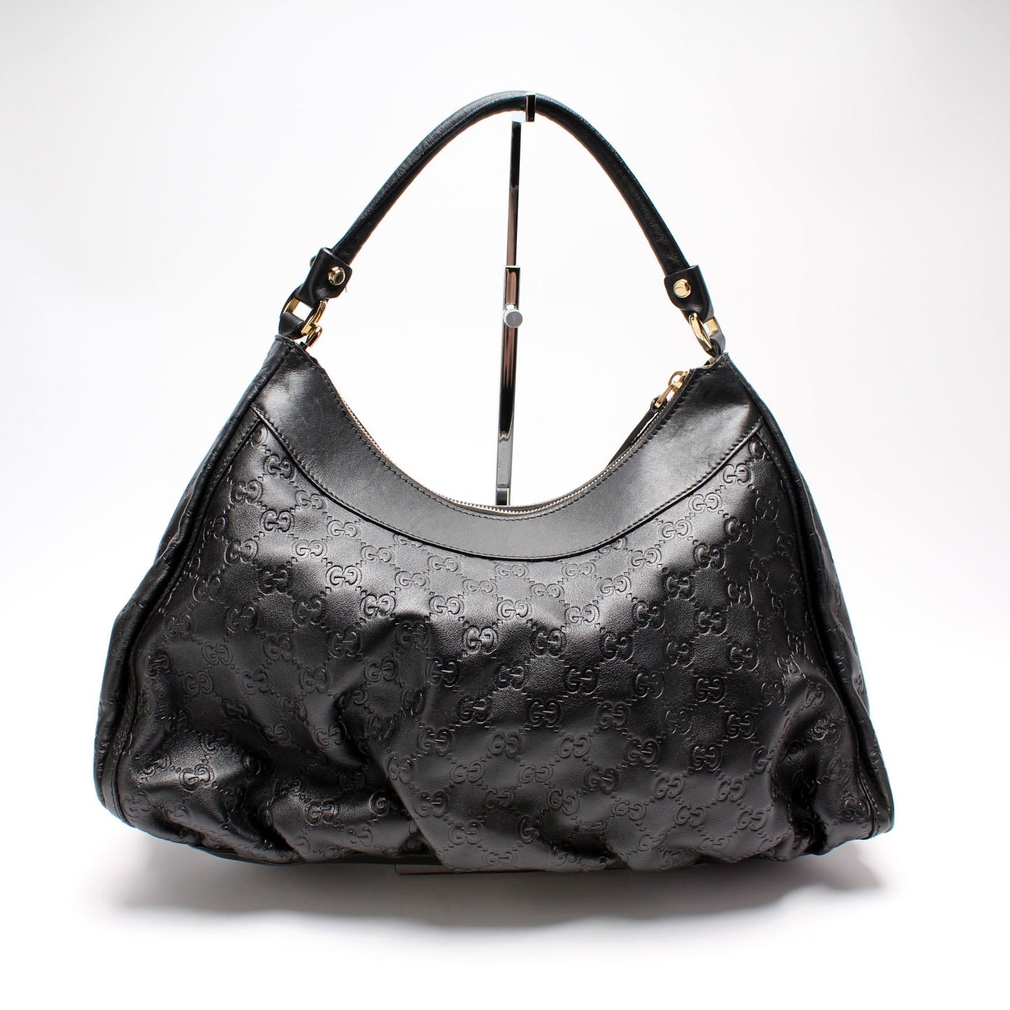 Gucci 189833 scima D Ring Hobo Bag