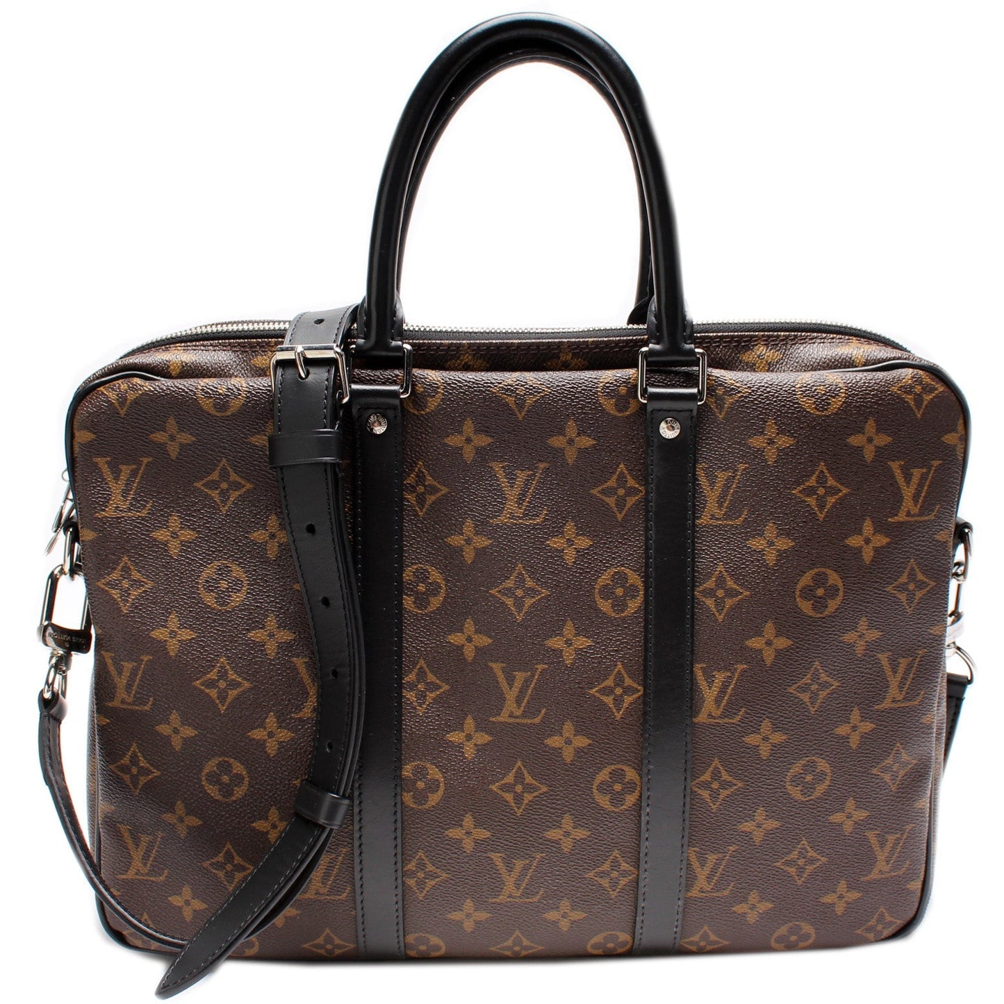 Louis Vuitton Porte Documents Voyage PM Macassar