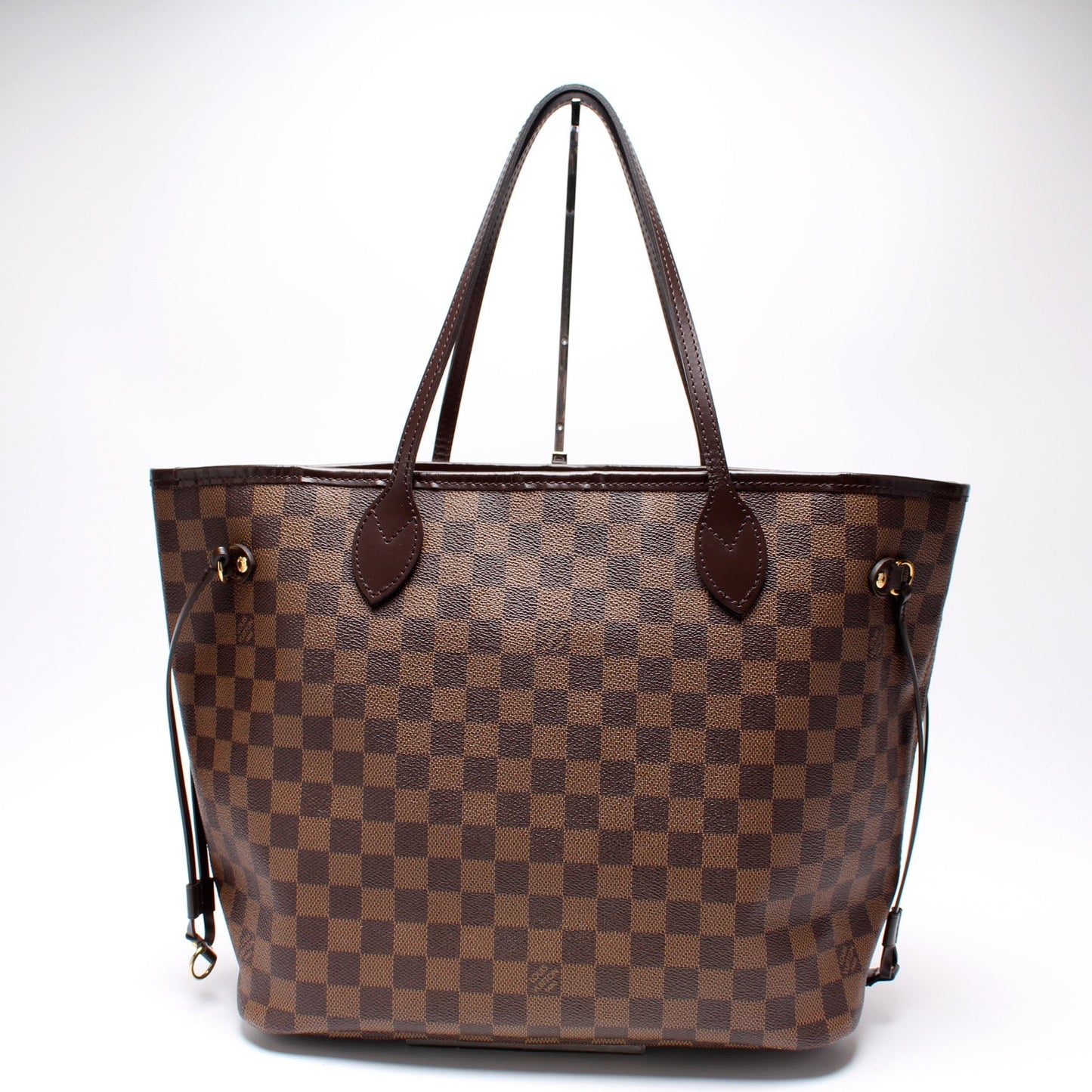 Louis Vuitton Neverfull w/Wallet MM Damier Ebene