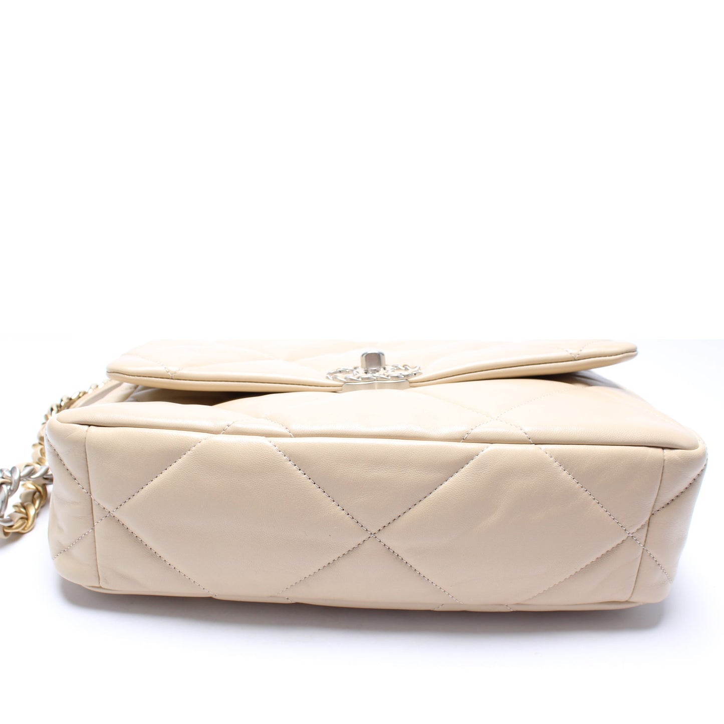 Chanel Quilted Goatskin 19 Large Flap Bag
