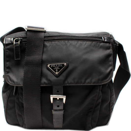 Prada Tessuto Nylon Crossbody Small Bag