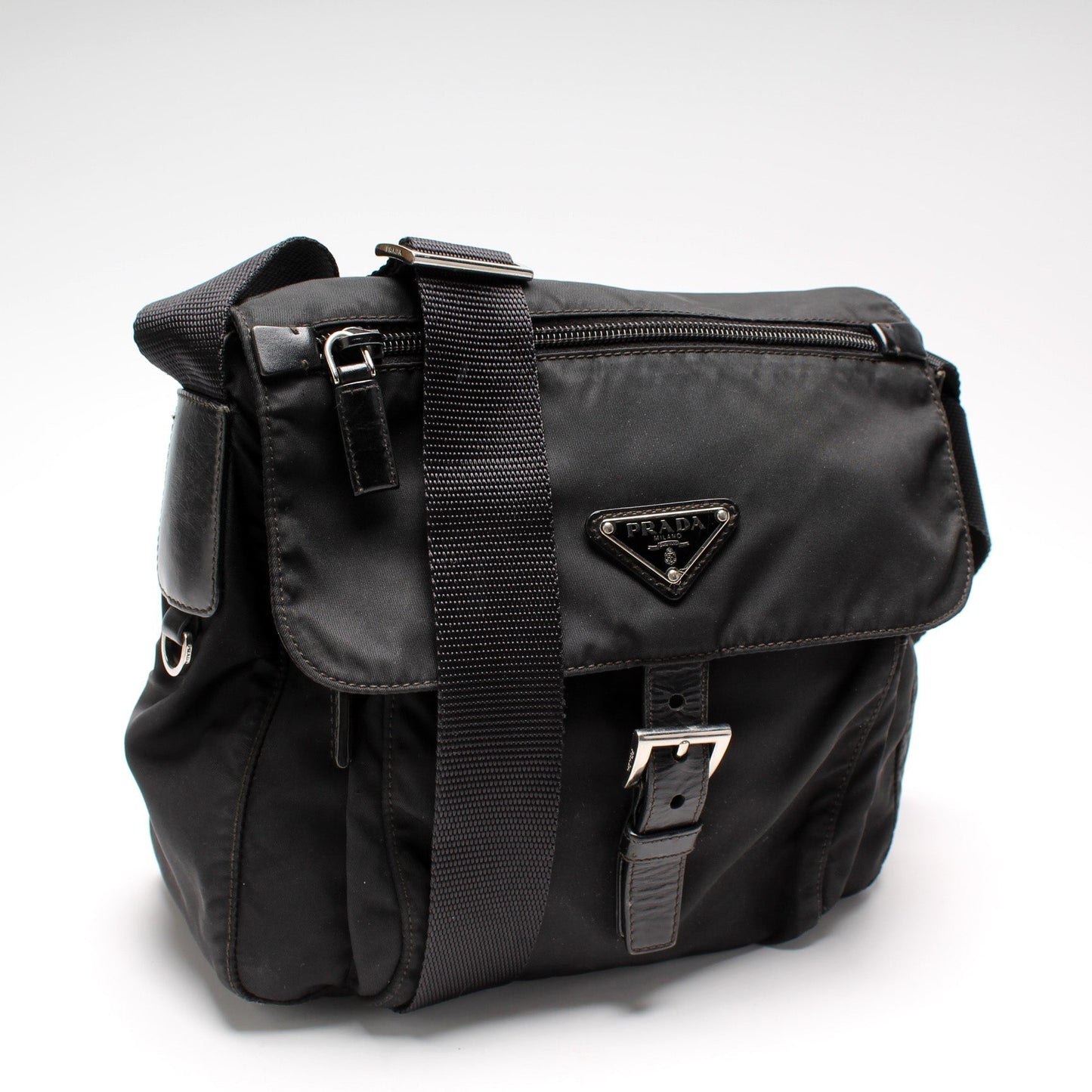 Prada Tessuto Nylon Crossbody Small Bag