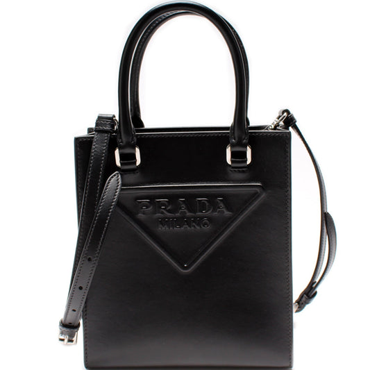 Prada 1BA333 Leather Small Handbag Bag