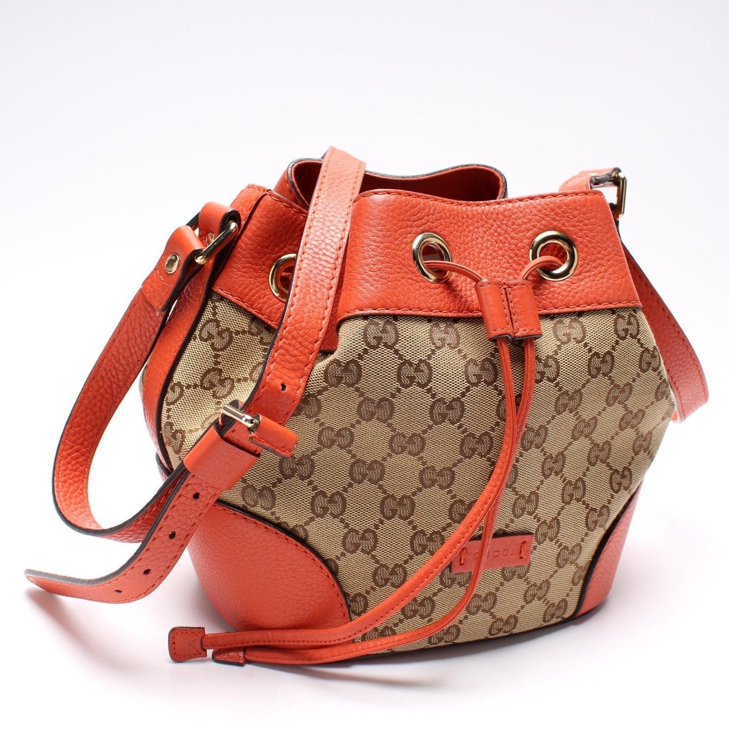 Gucci 388704 GG Canvas Bucket Bag