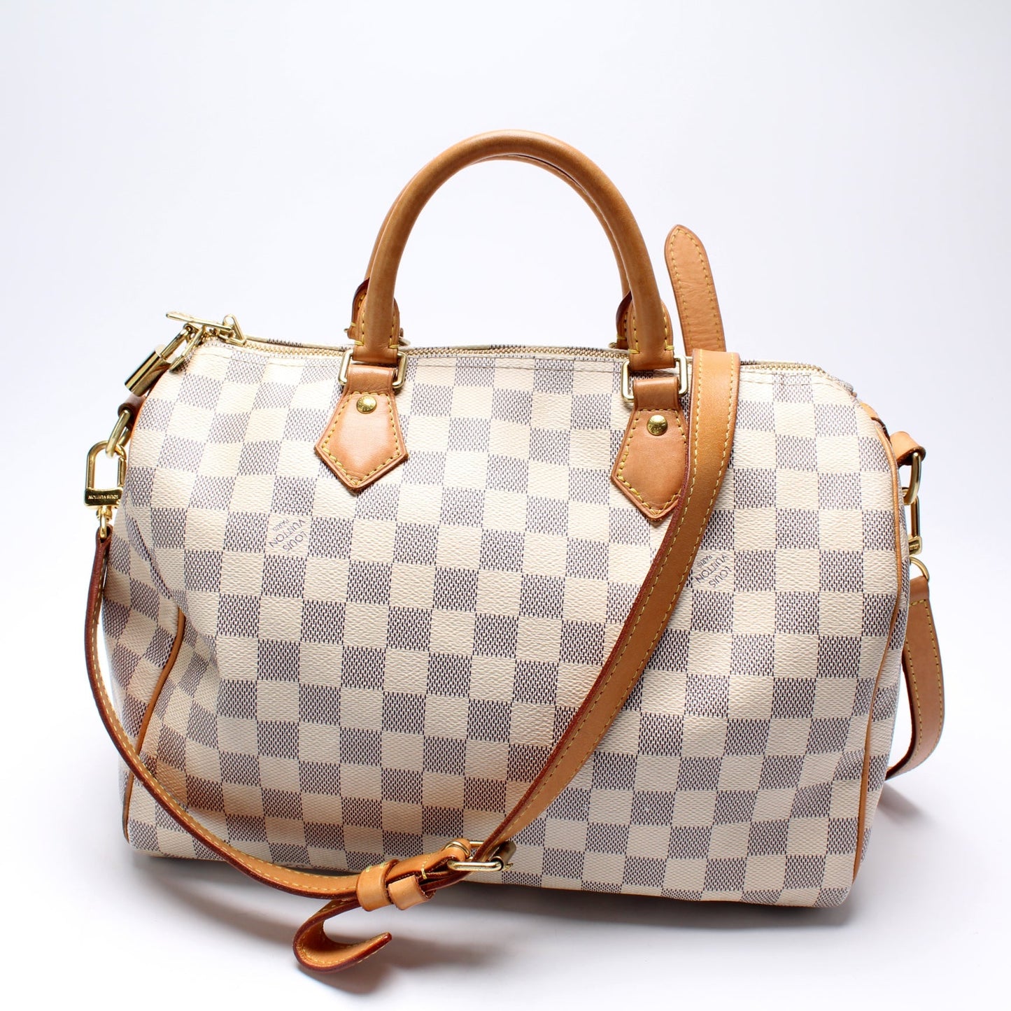 Louis Vuitton Speedy 30 Bandouliere Damier Azur