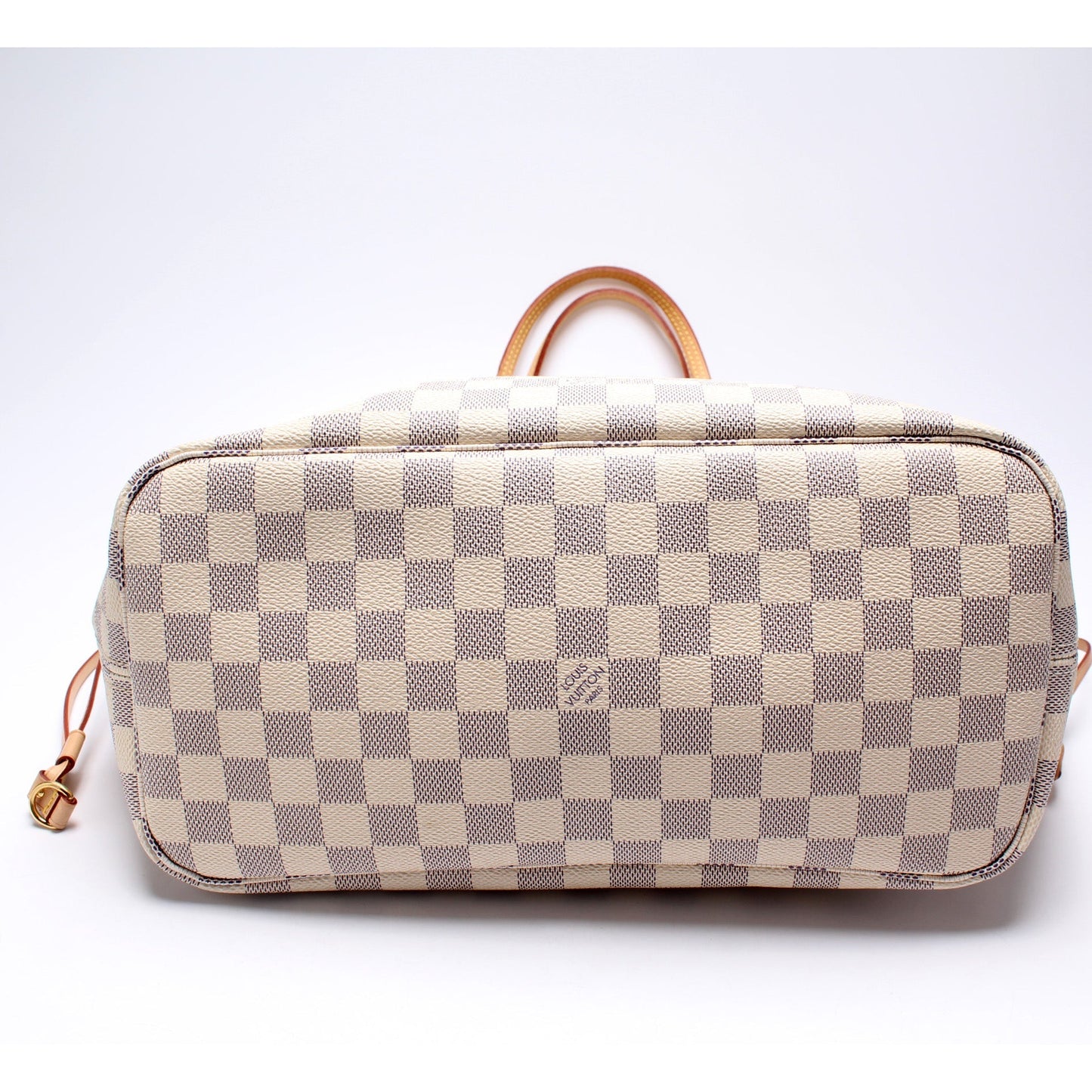Louis Vuitton Neverfull MM W/ Wallet Damier Azur