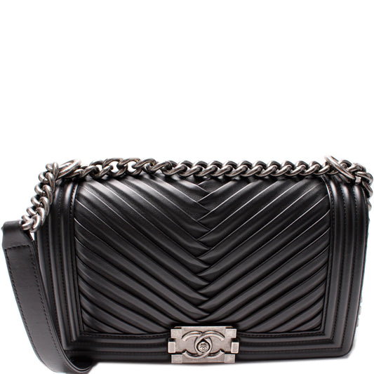 Chanel Boy Flap Medium New Lambskin 23M Bag