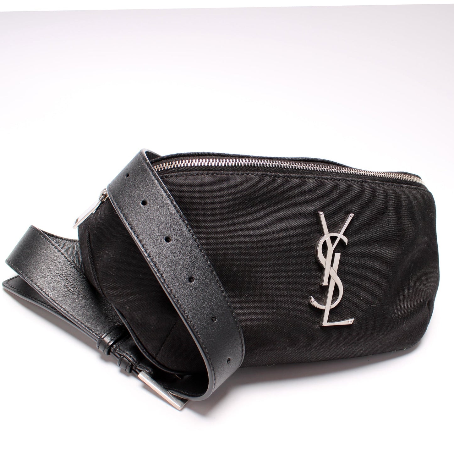 Saint Laurent 590076 Canvas Cassandre Classic Belt Bag
