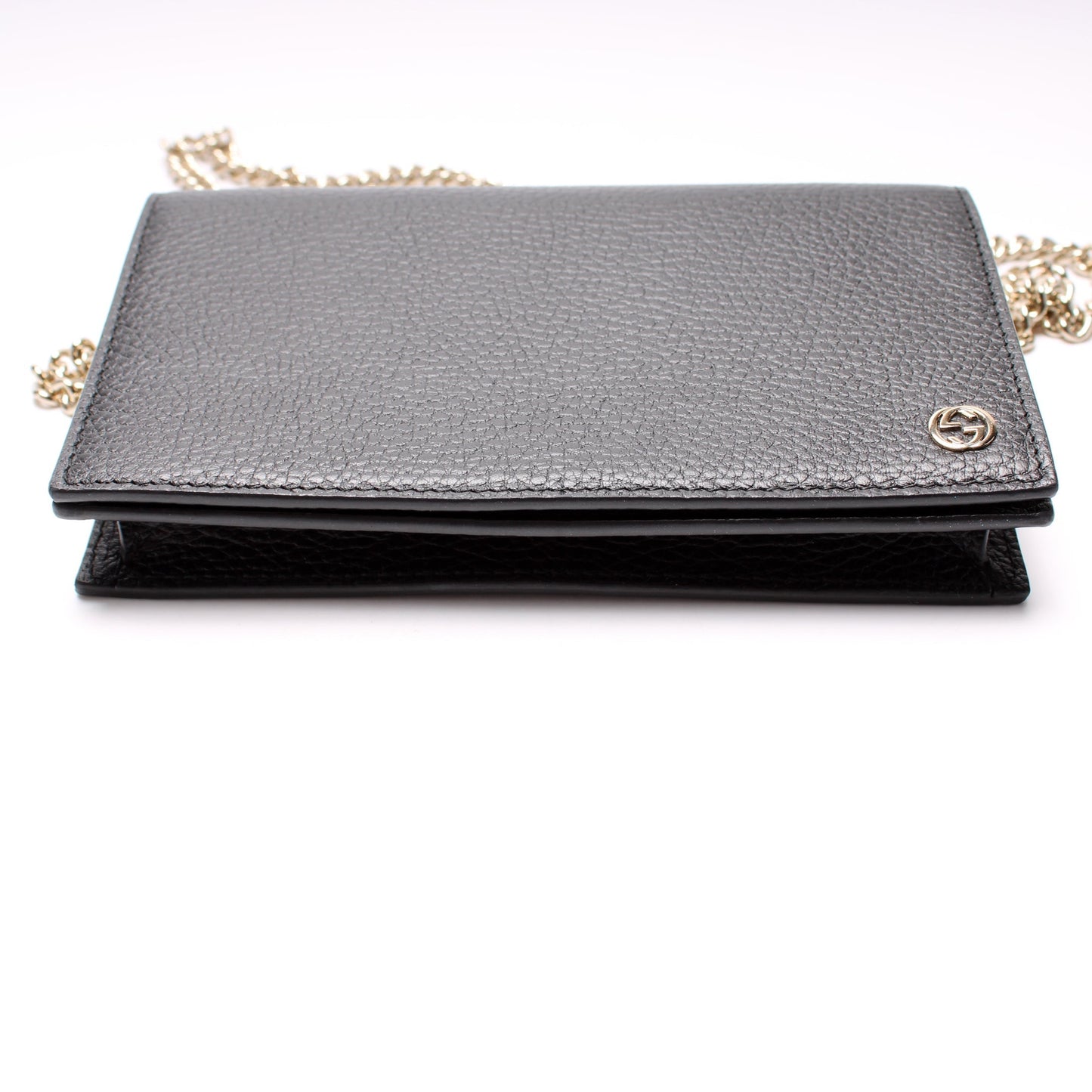 Gucci 466506 Interlocking GG Chain Wallet Bag