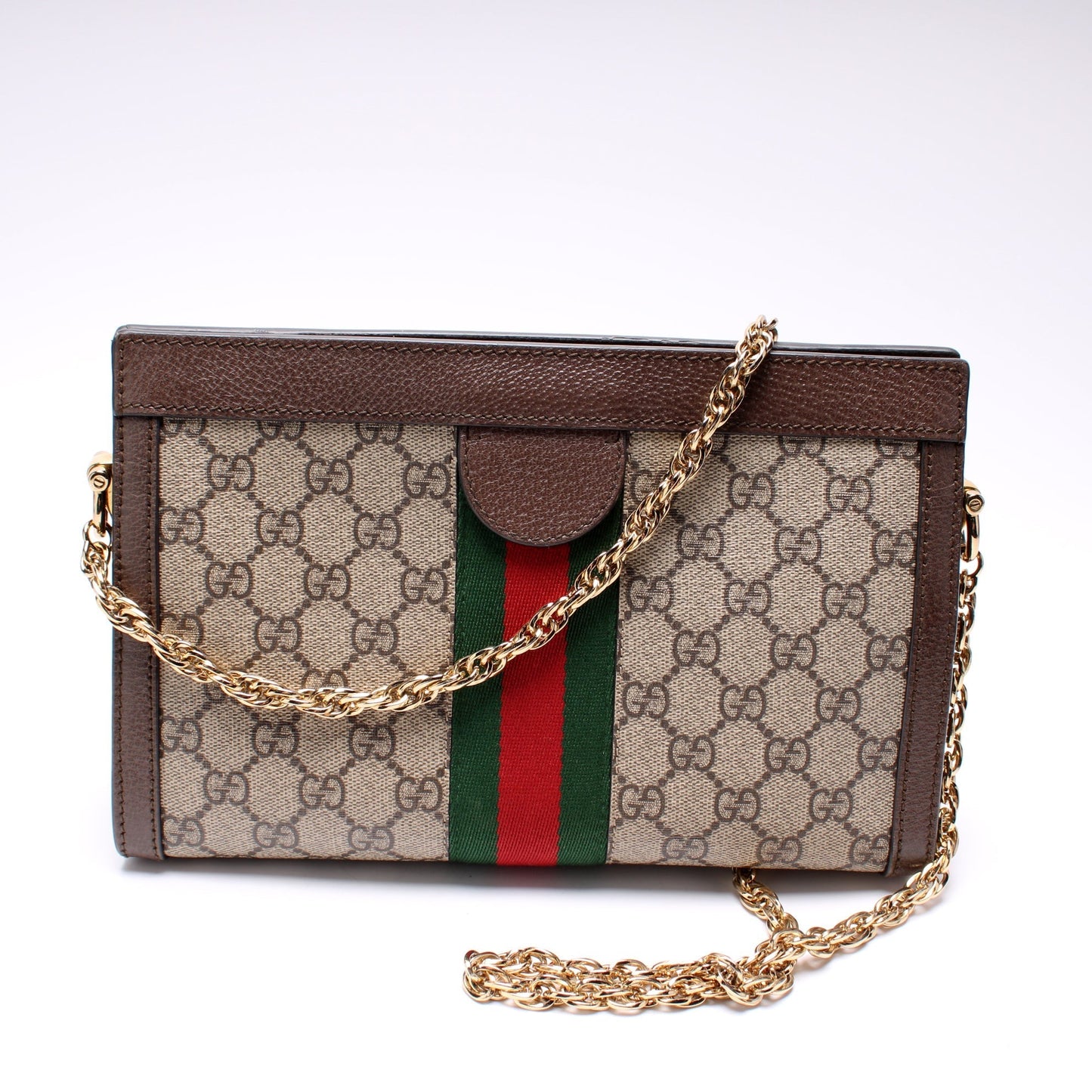 Gucci 503877 GG Supreme Ophidia Small Chain Bag