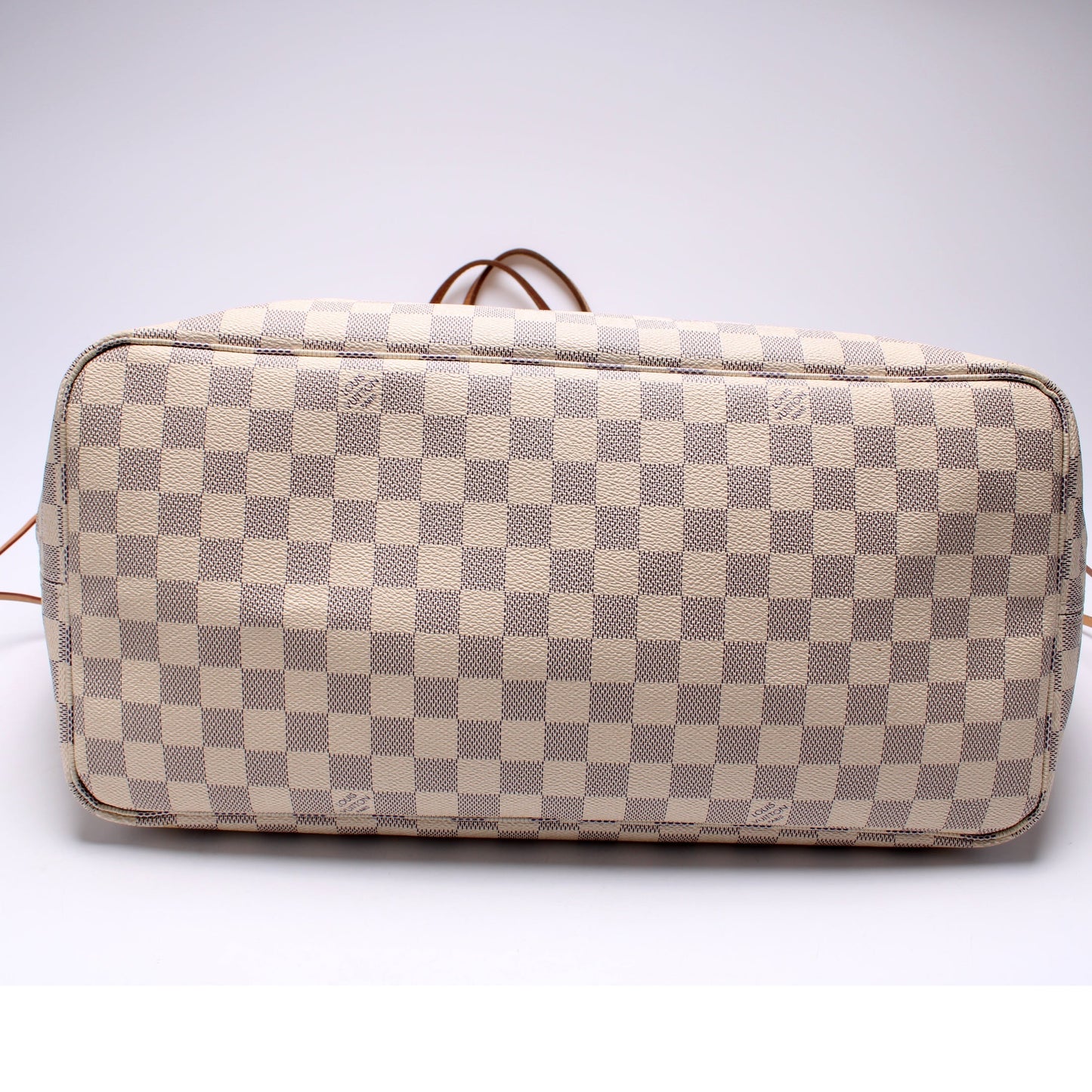 Louis Vuitton Neverfull GM W/ Wallet Damier Azur