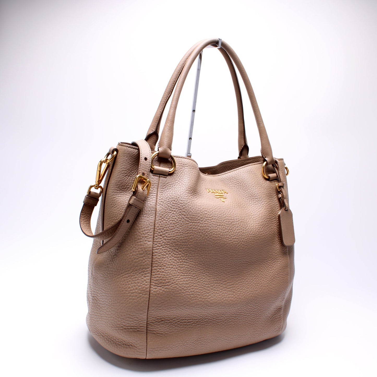 Prada BR4391 Vitello Daino Sacca 2 Manici Bag