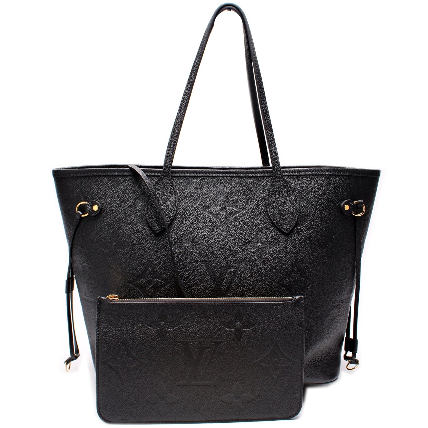 Louis Vuitton Neverfull MM W/ Wallet Emprinte
