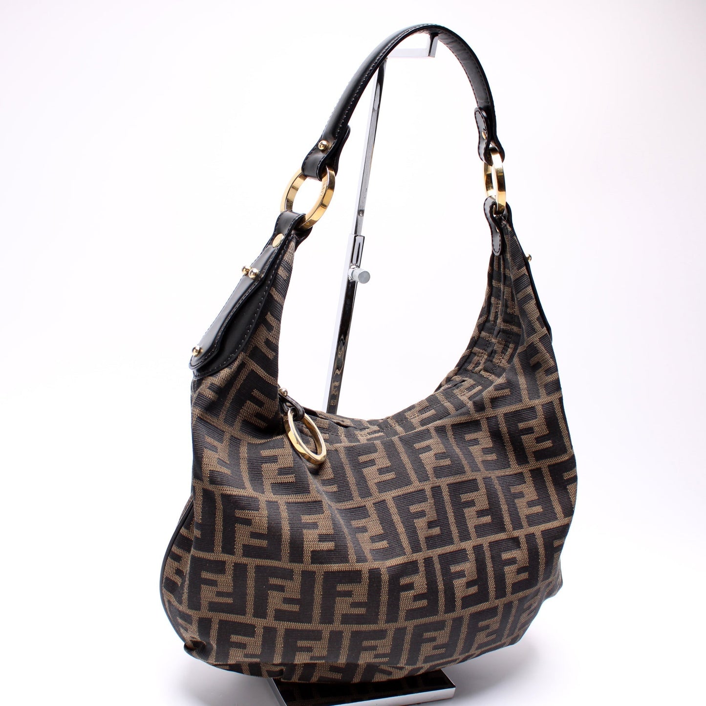 Fendi Zucca Chef Medium Hobo Bag