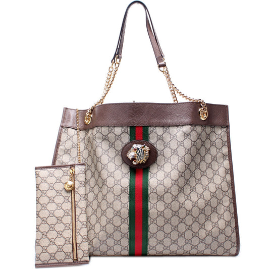 Gucci 537219 GG Supreme Rajah Tote Bag