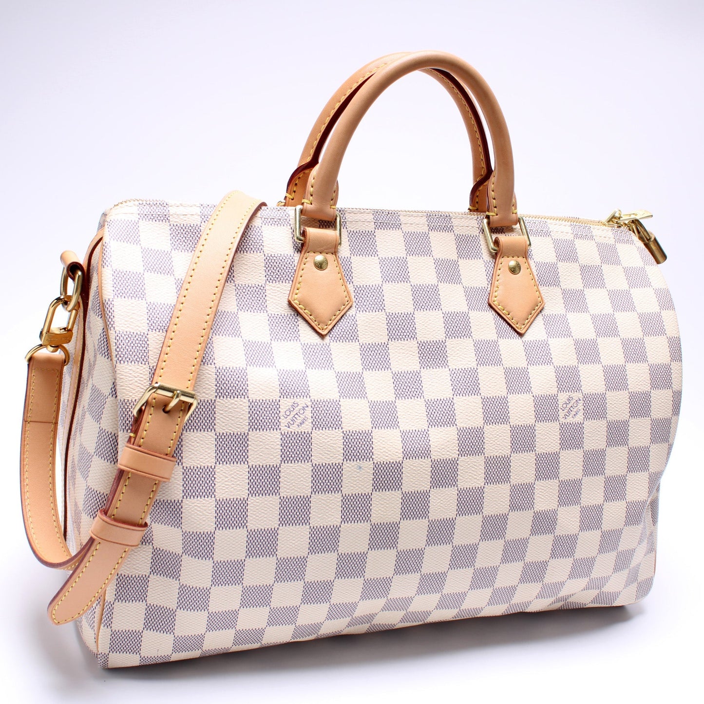 Louis Vuitton Speedy 35 Damier Azur