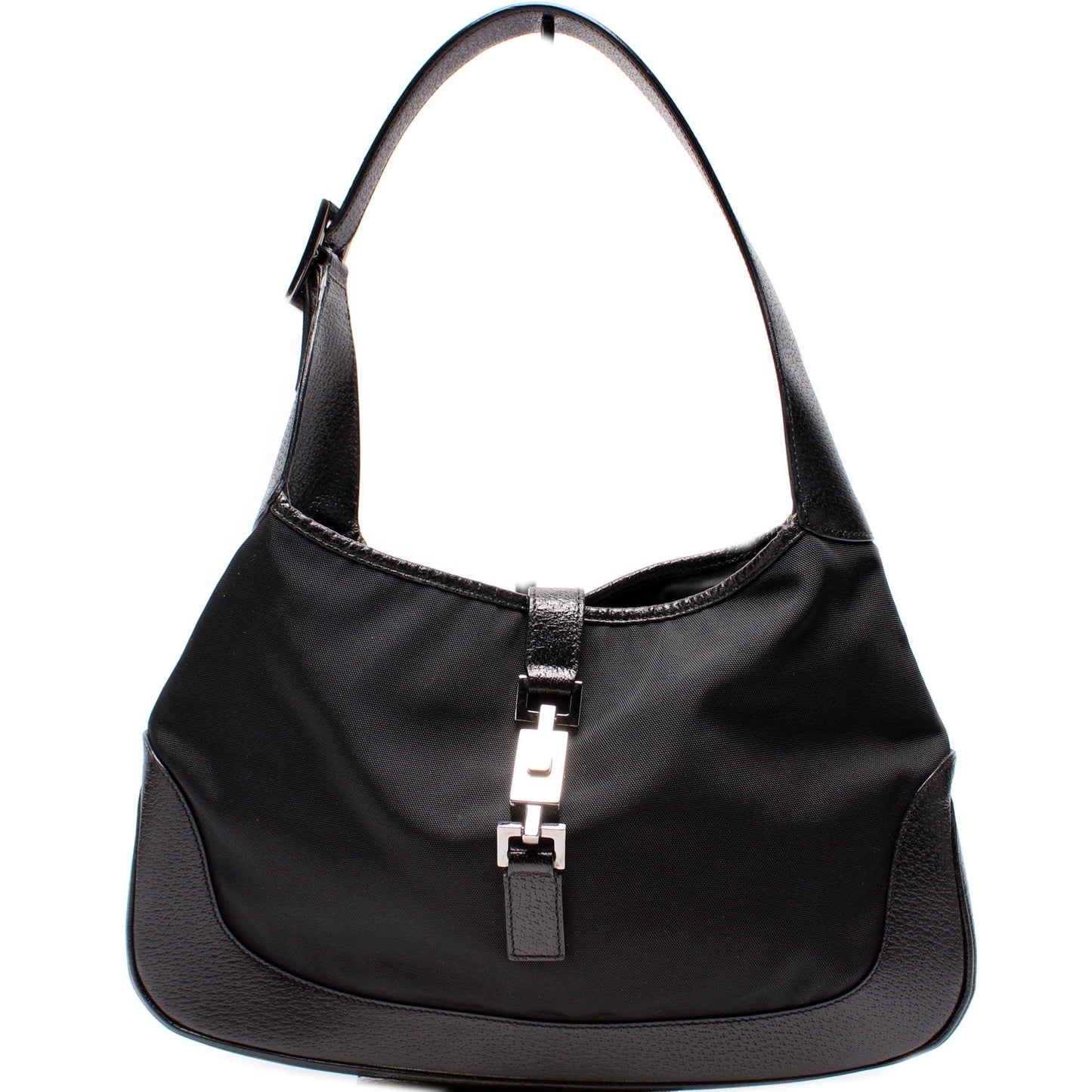 Gucci 001-3306 Jackie Vintage Canvas Hobo Bag