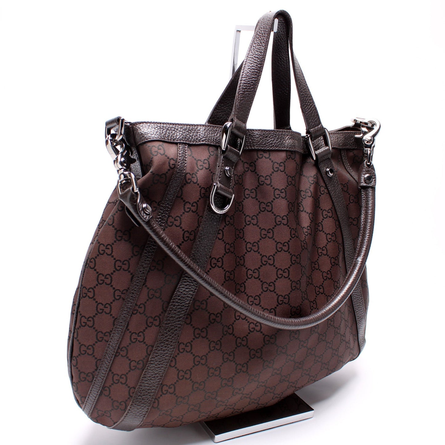 Gucci 268641 GG Medium Abbey Convertible Tote Bag