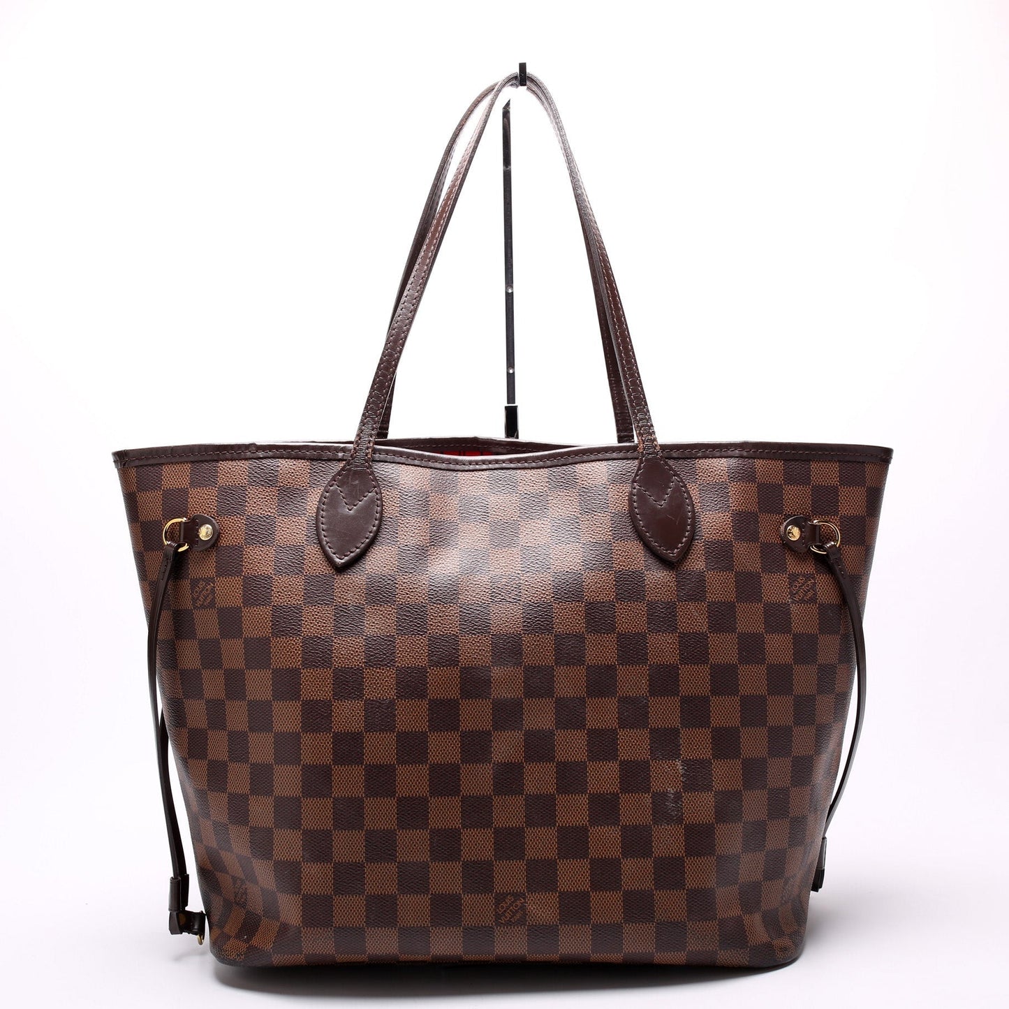 Louis Vuitton Neverfull w/Wallet MM Damier Ebene
