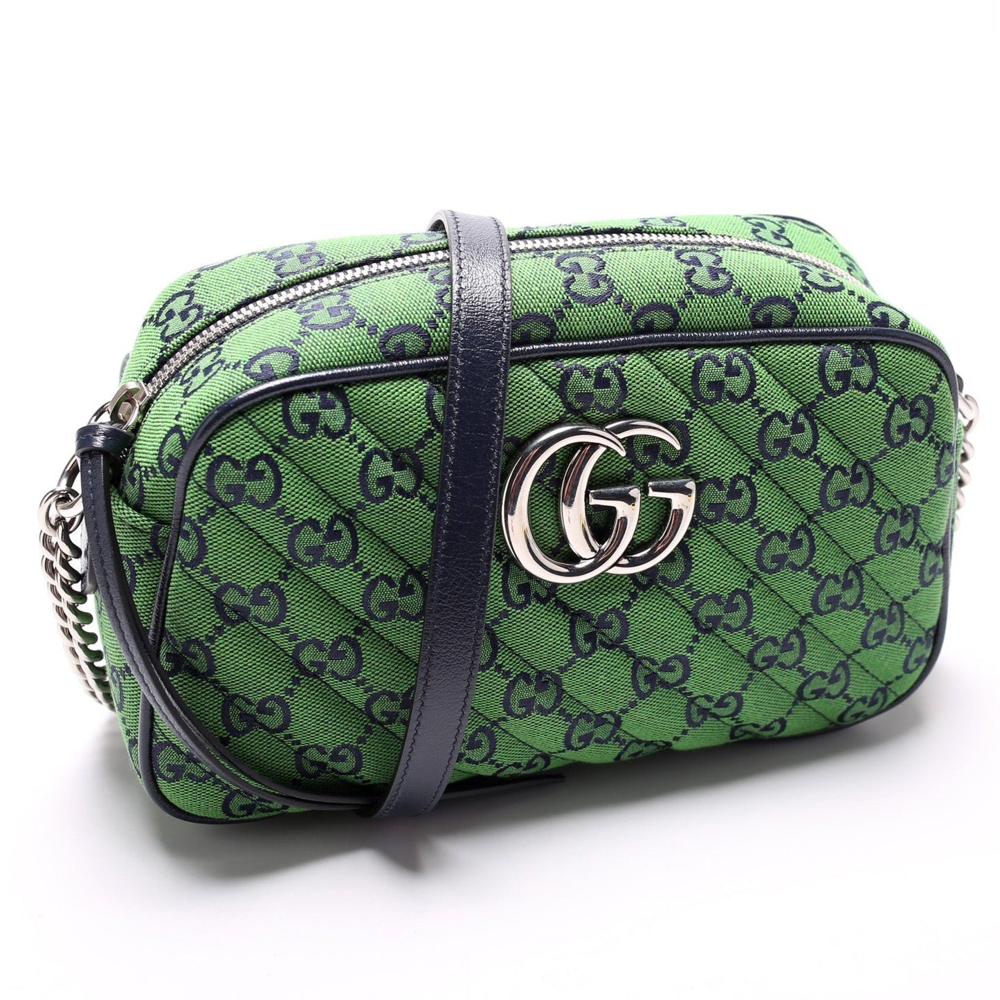 Gucci 447632 Marmont Small Canvas Camera Bag