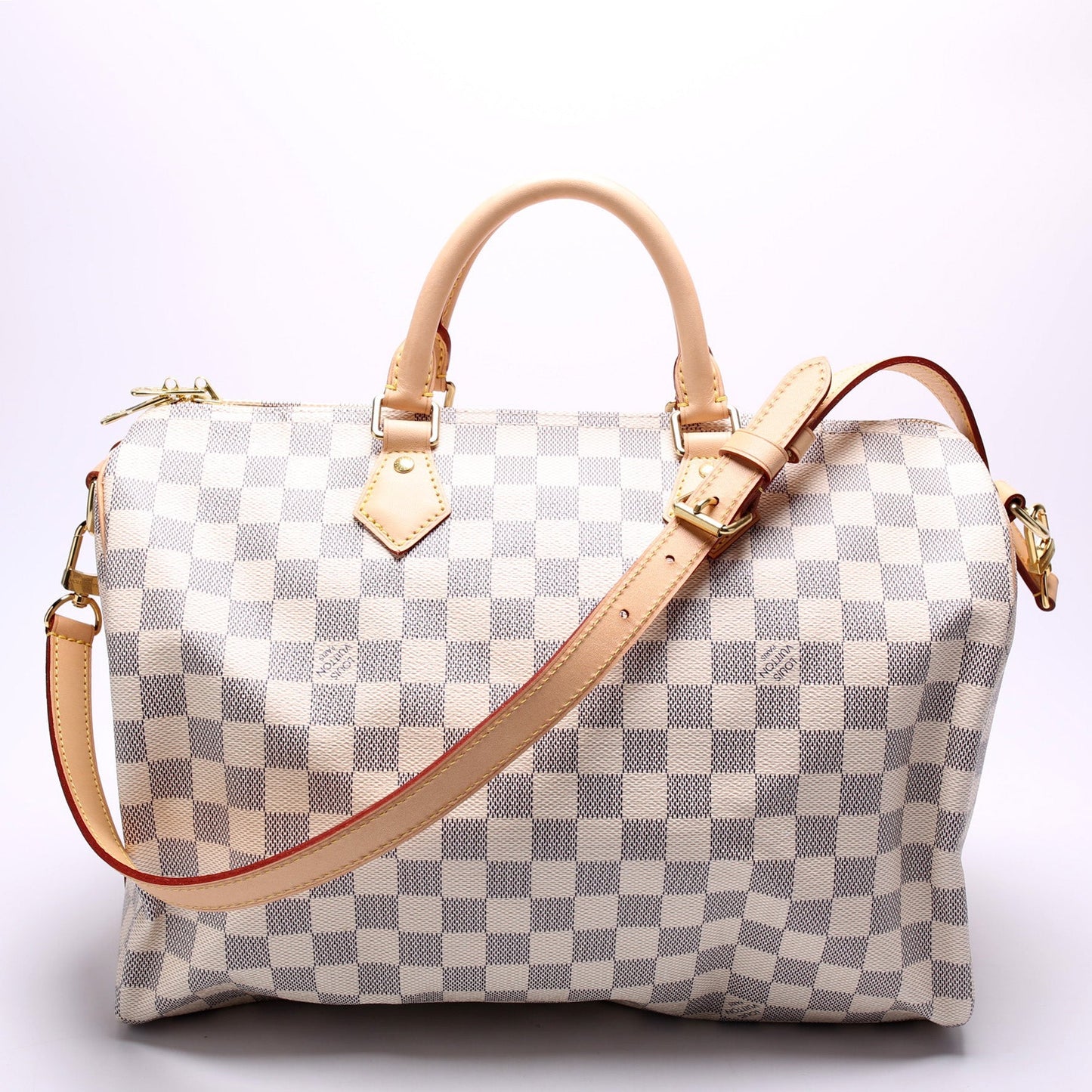 Louis Vuitton Speedy 35 Bandouliere Damier Azur