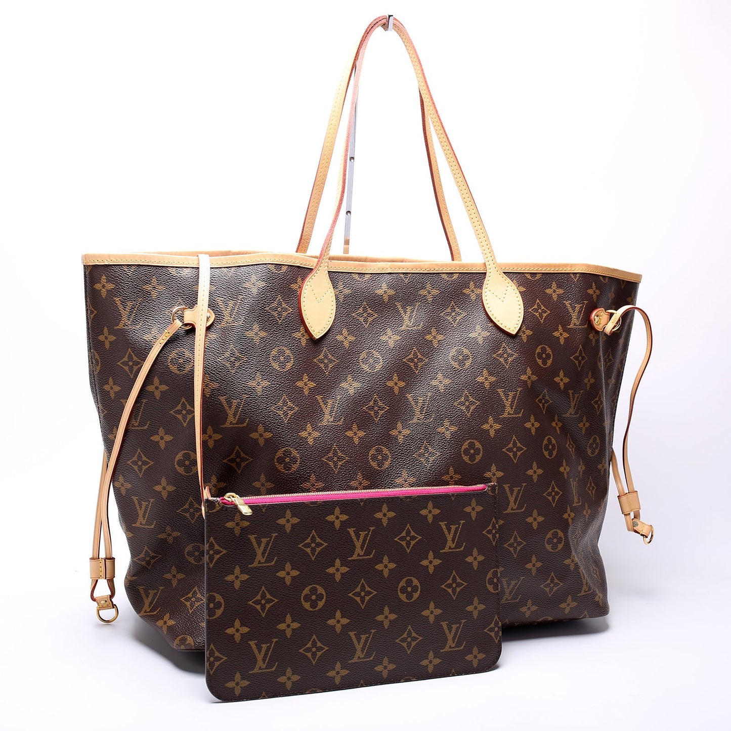 Louis Vuitton Neverfull W/Wallet GM Monogram