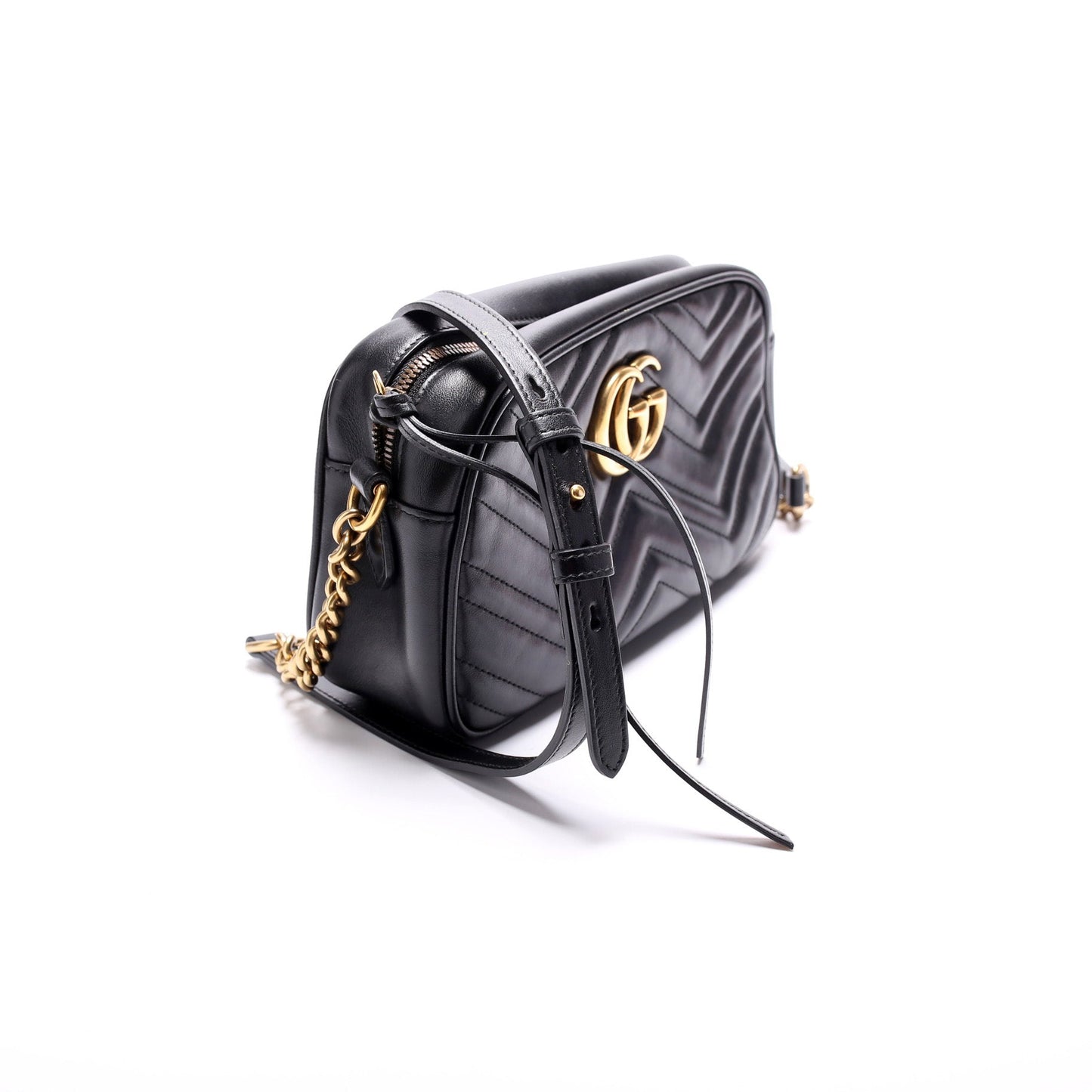 Gucci 447632 Marmont Small Leather Camera Bag