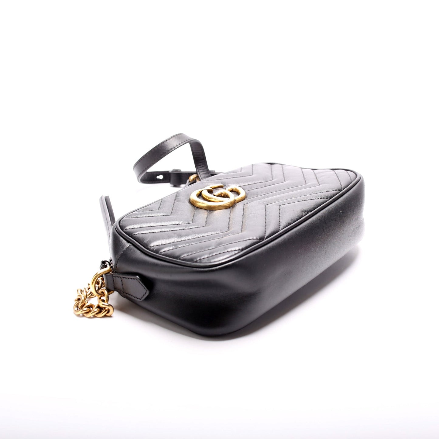 Gucci 447632 Marmont Small Leather Camera Bag