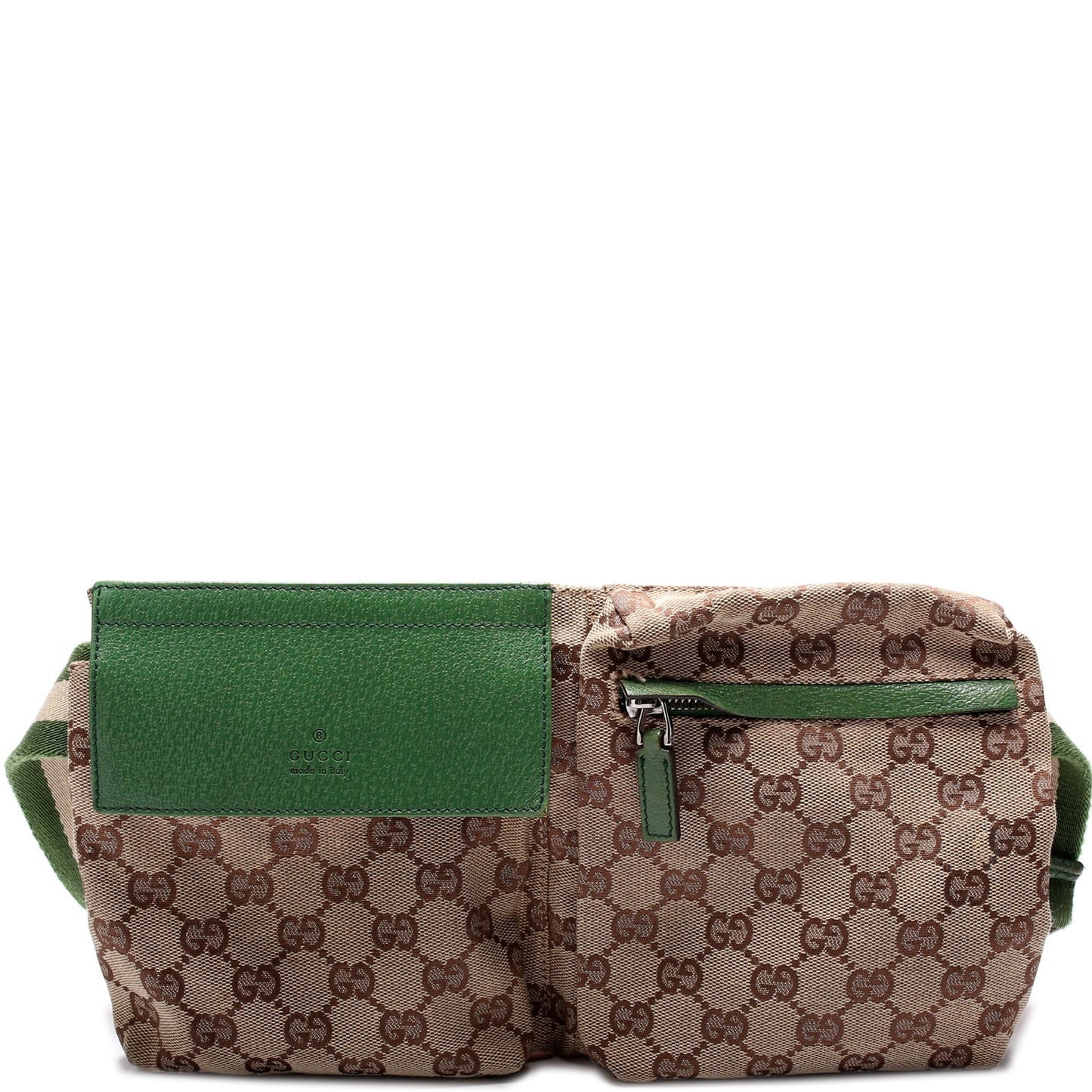 Gucci 28566 GG Canvas Waist Bag