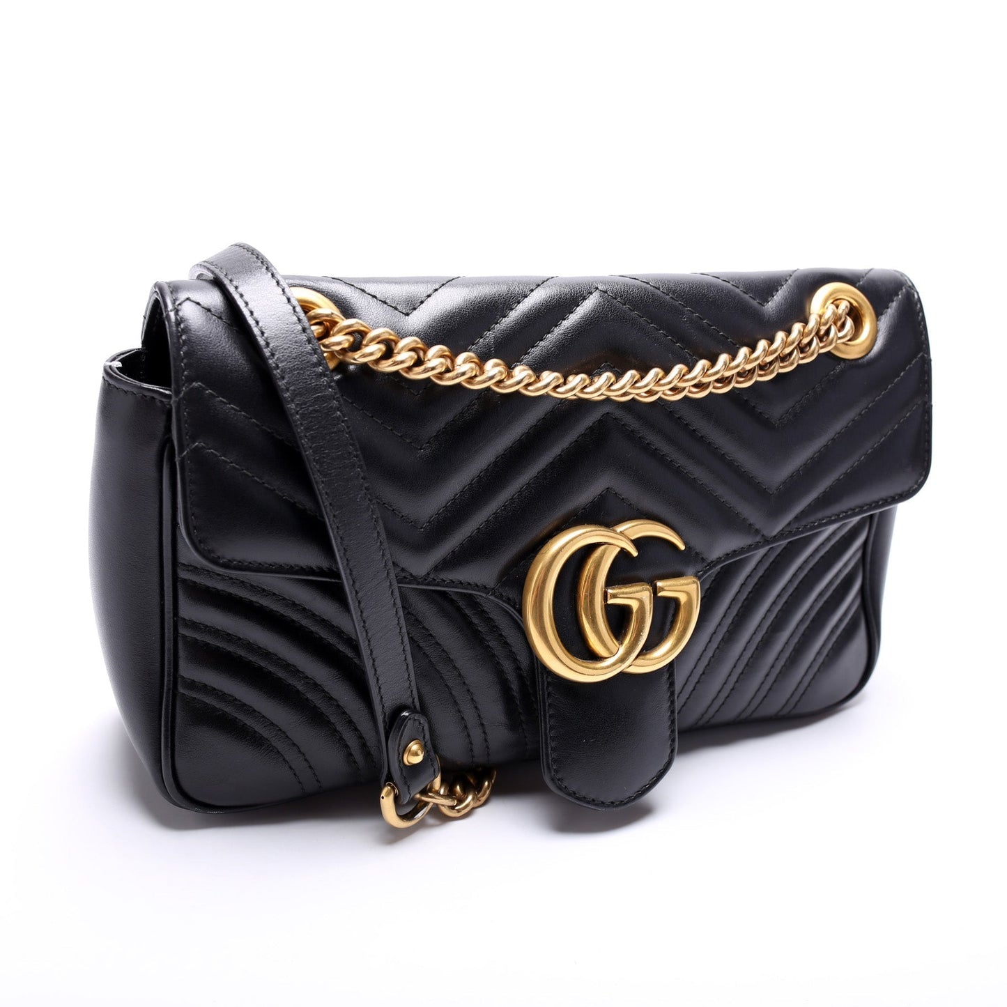 Gucci 443497 Marmont Shoulder Small Flap Bag