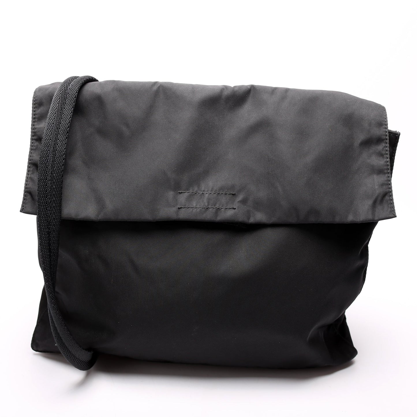 Prada Nylon Flap Shoulder Bag