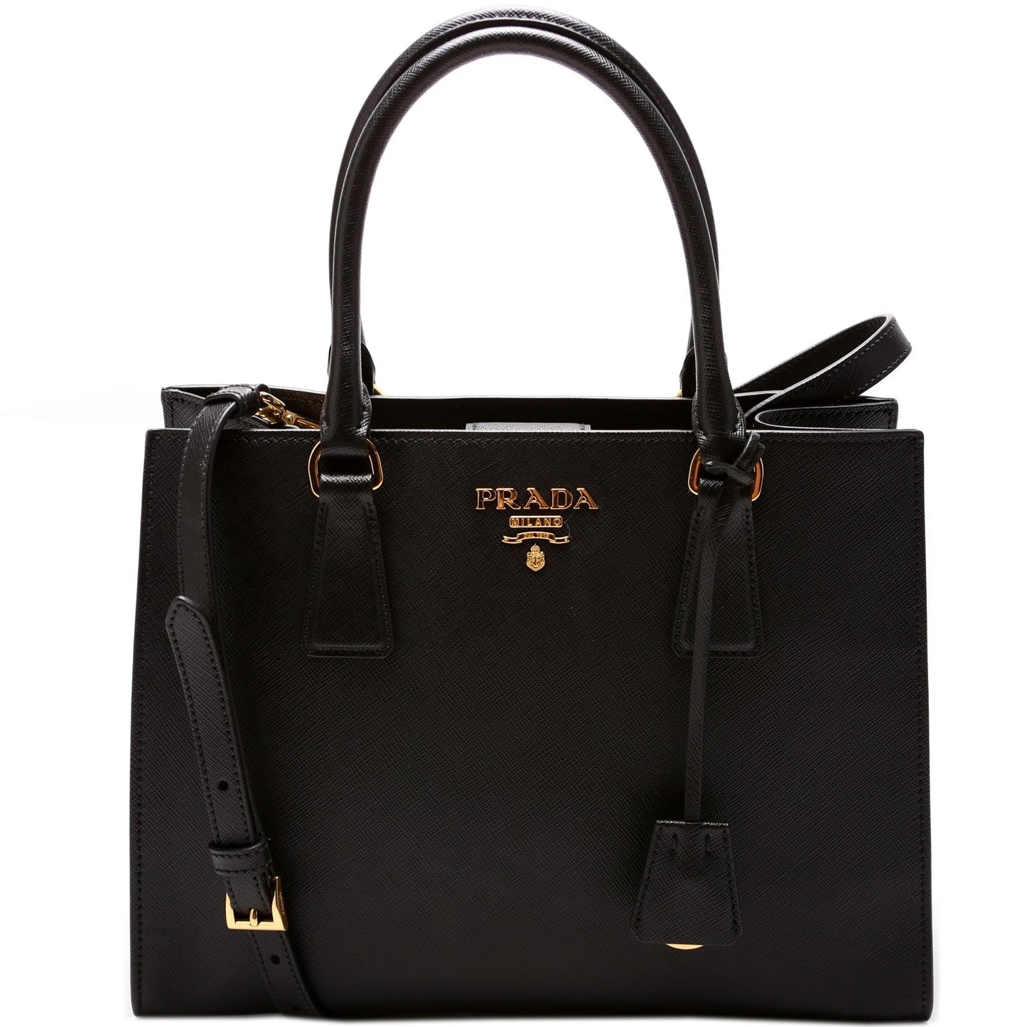 Prada 1BA118 Saffiano Lux Leather Tote Bag
