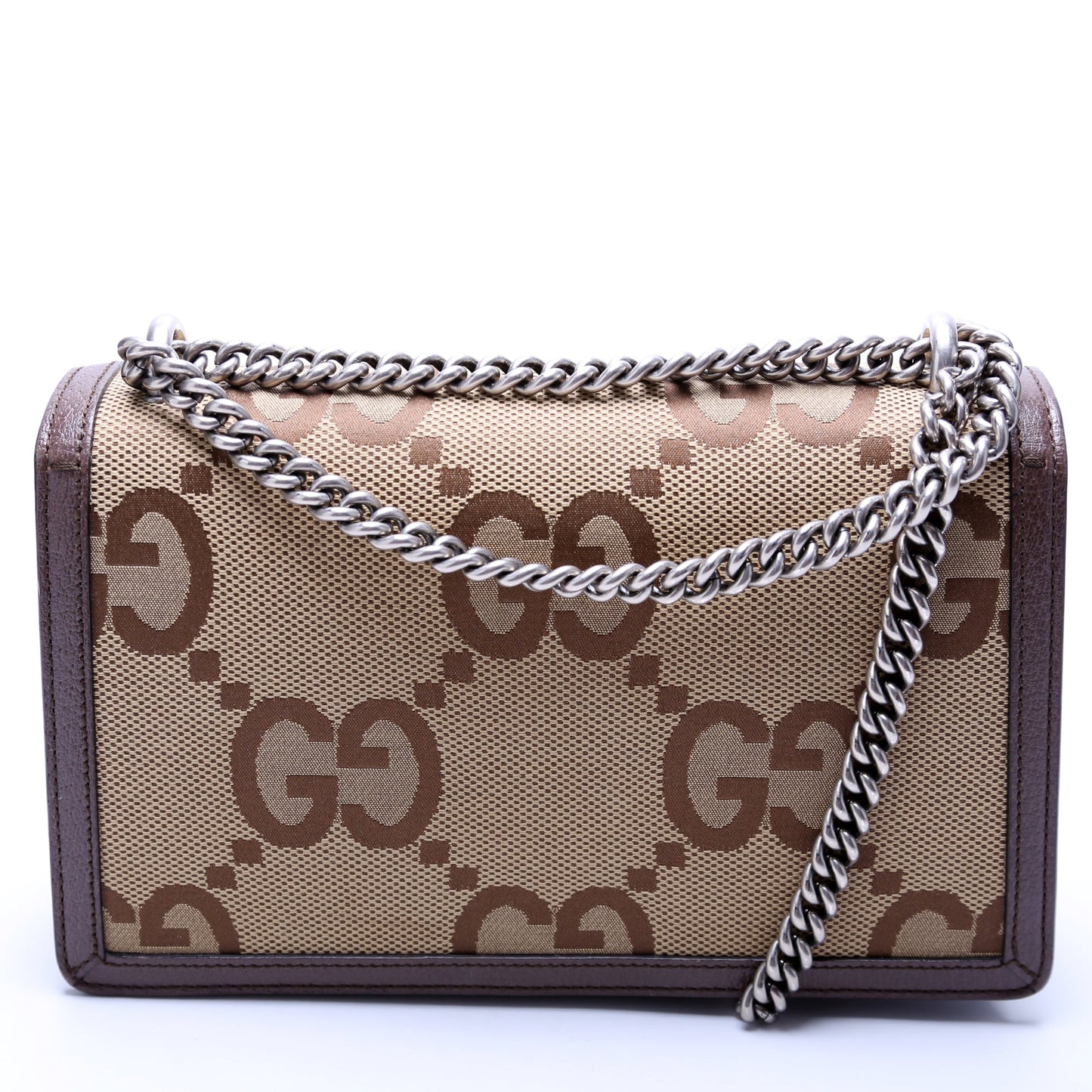 Gucci 400249 Dionysus Jumbo GG Canvas Shoulder Small Bag