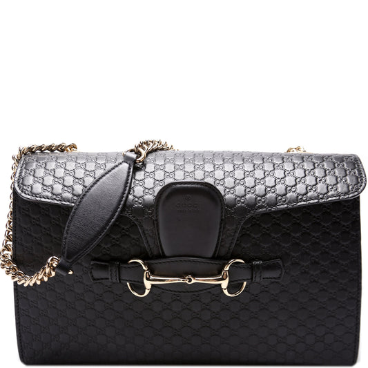 Gucci Chain Leather Shoulder Bag