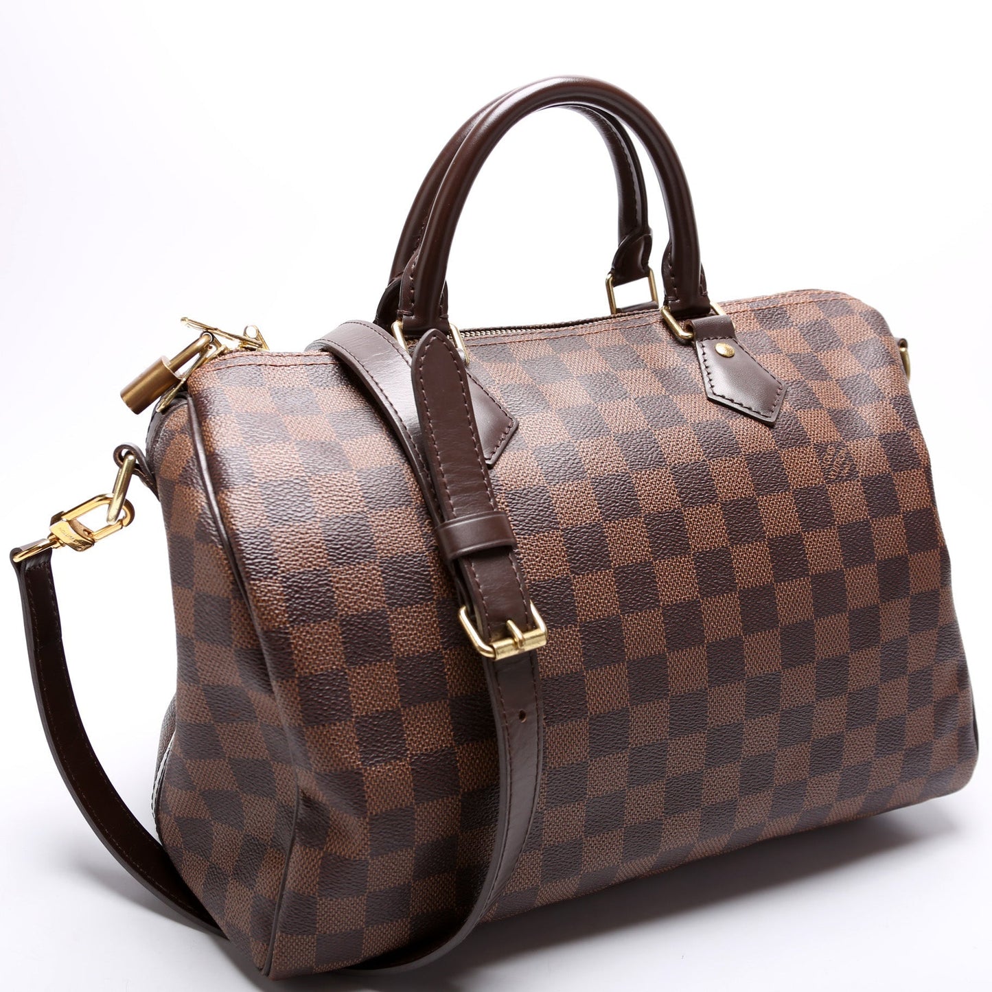 Louis Vuitton Speedy 30 Bandouliere Damier Ebene