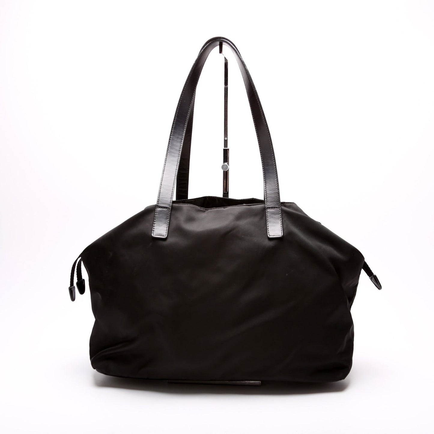 Prada Tessuto Nylon Side Cinch Tote Bag