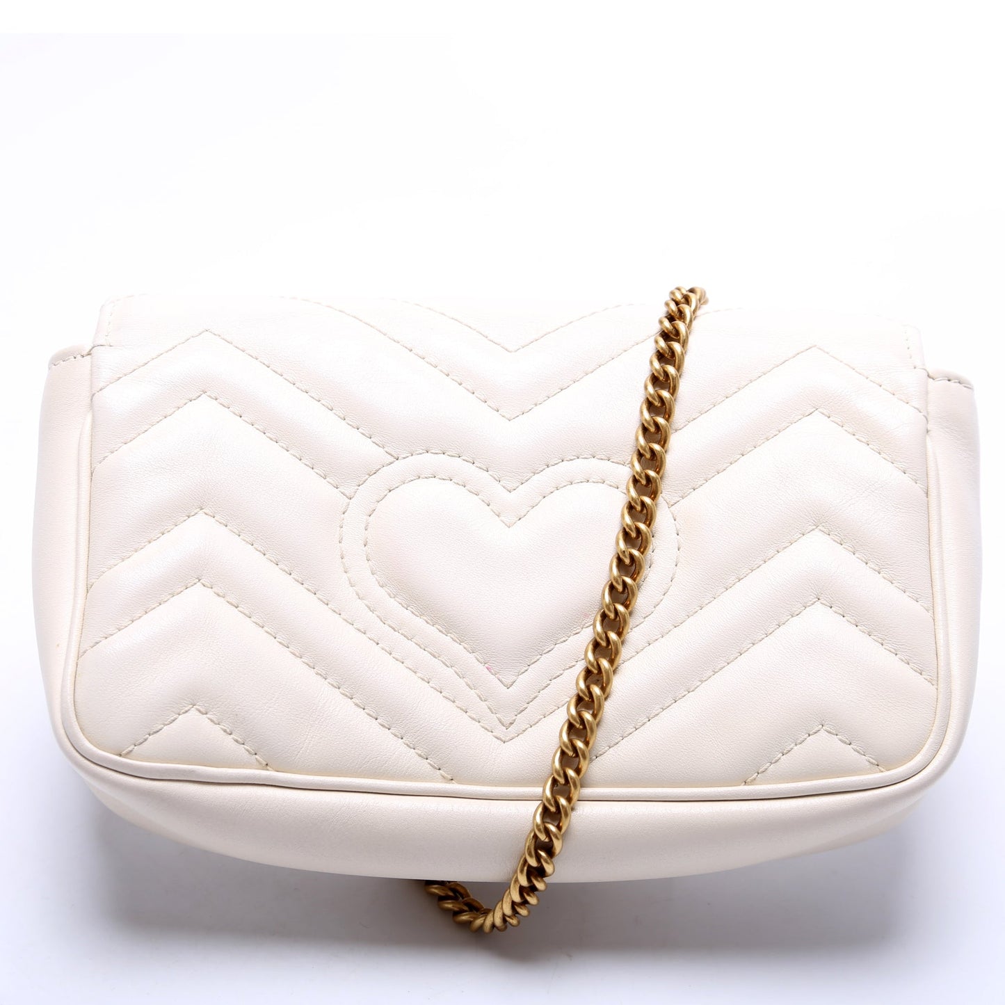 Gucci 476433 GG Marmont Super Mini Flap Bag