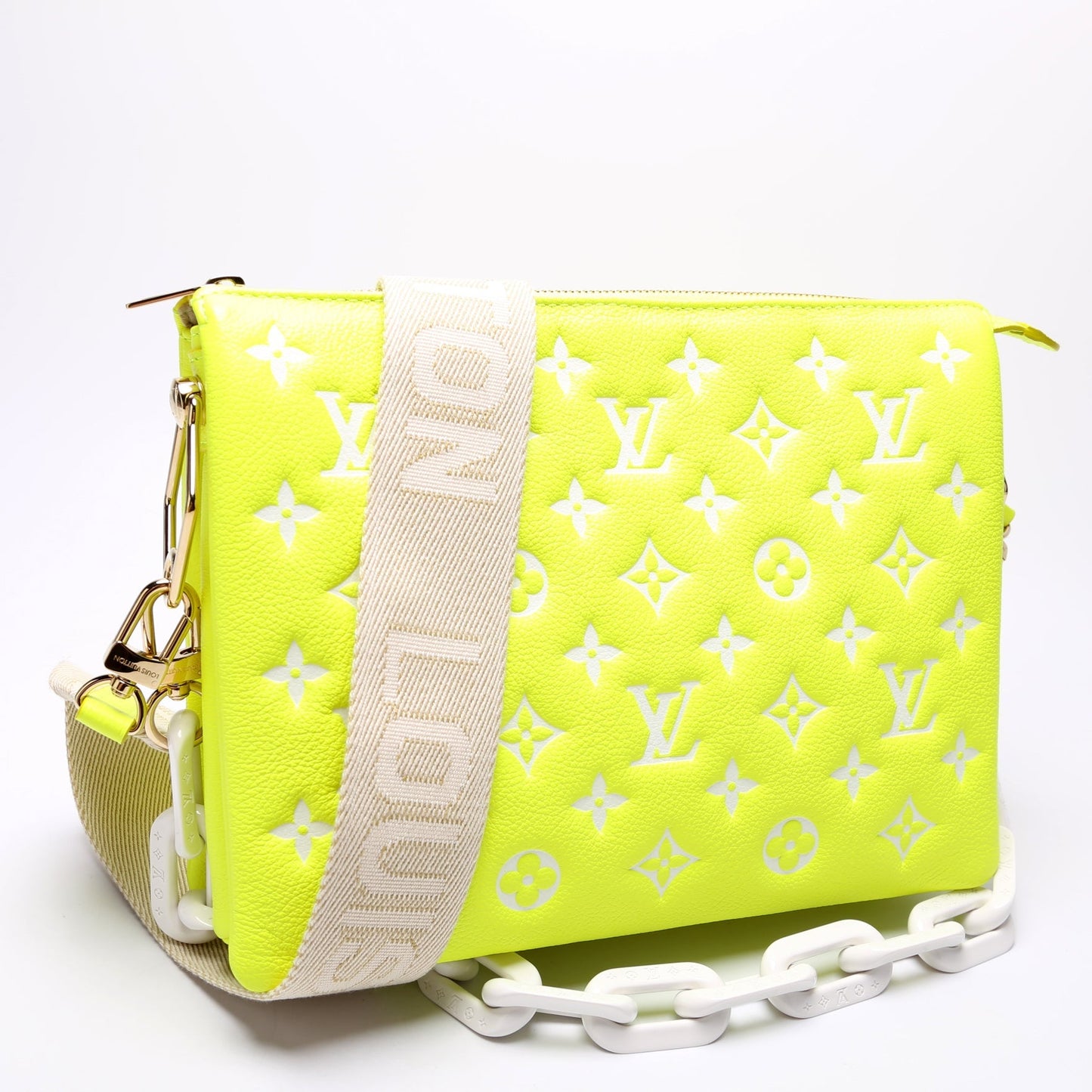 Louis Vuitton Coussin PM Match Calfskin Monogram