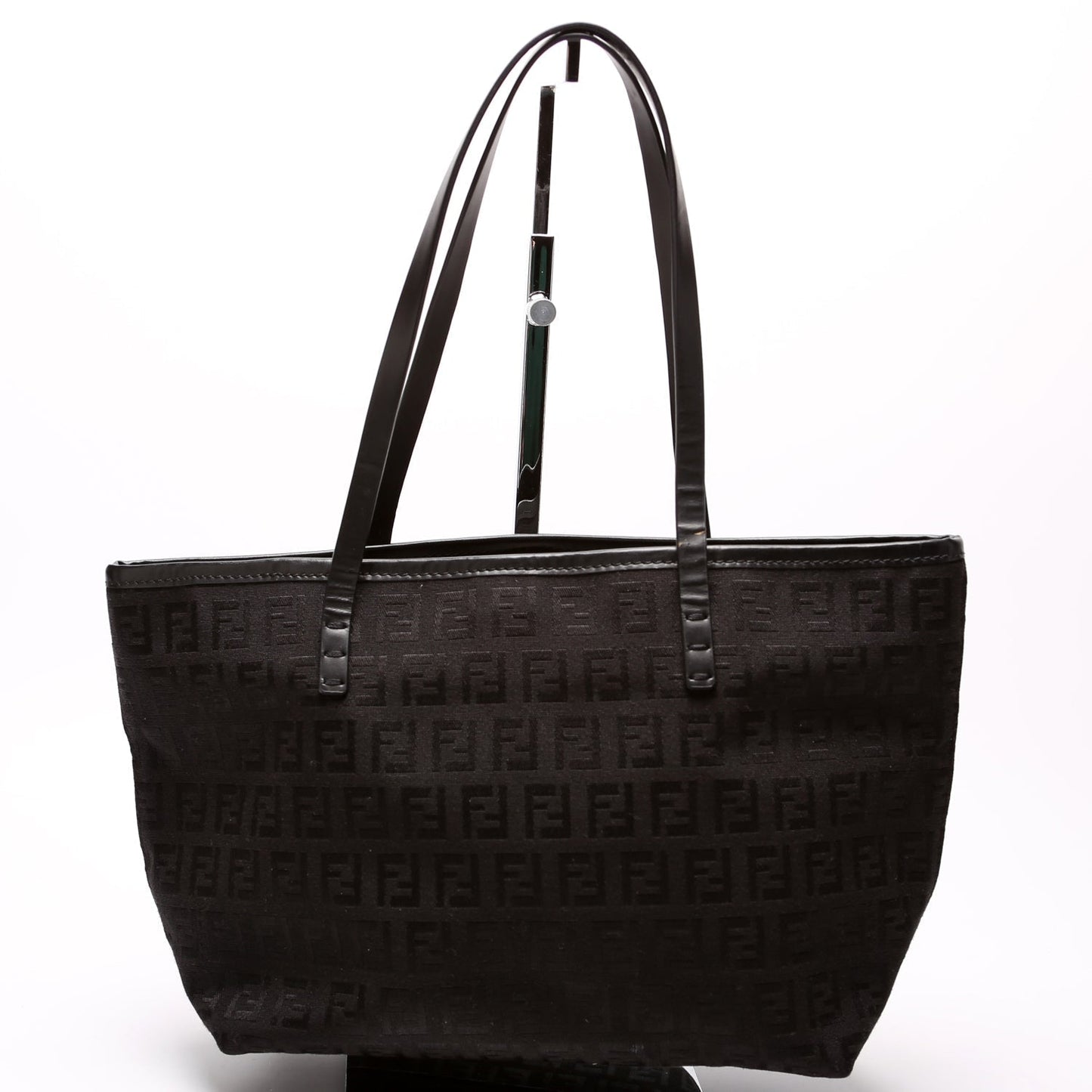 Fendi Zucchino Small Roll Tote Bag