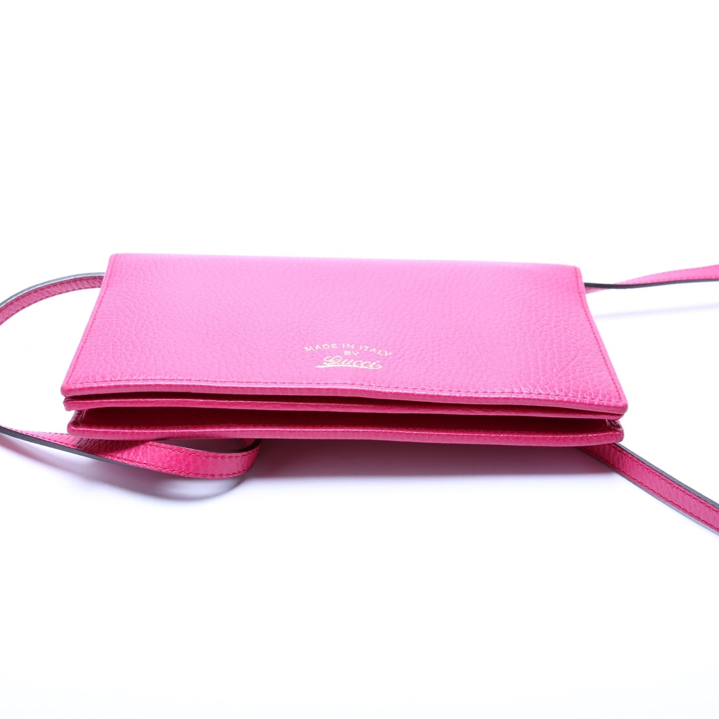 Gucci 368231 Swing Leather Strap Wallet Bag