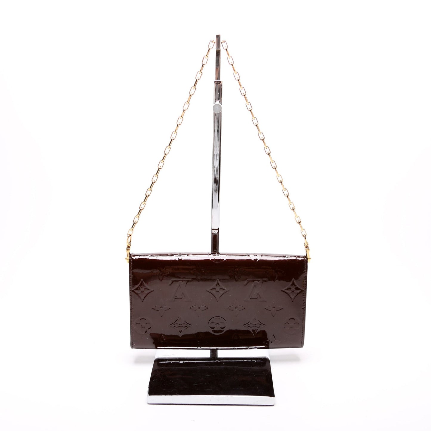 Louis Vuitton Sarah Chain Wallet Vernis