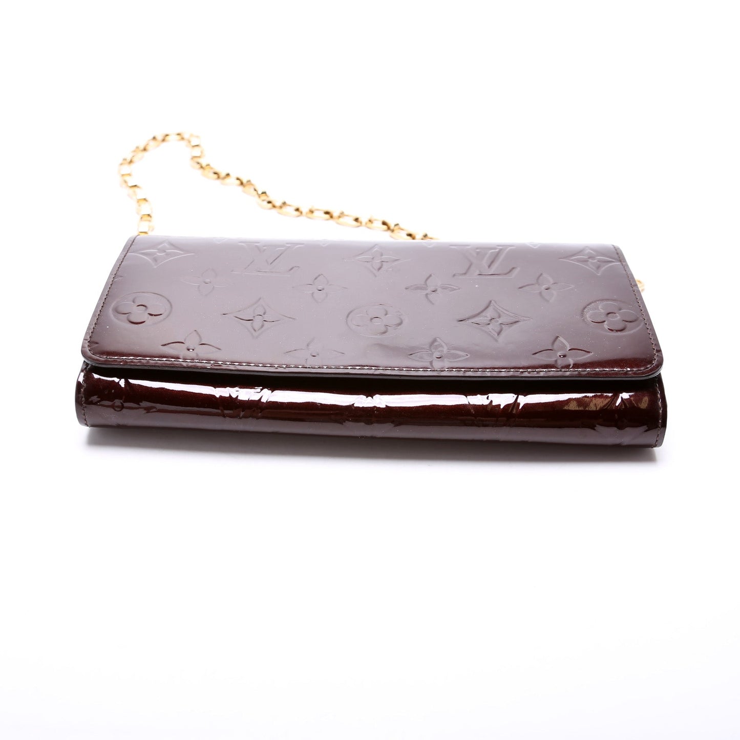 Louis Vuitton Sarah Chain Wallet Vernis